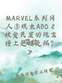MARVEL系列同人③賤蟲ABO《被貧民窟的瑰寶纏上是福是禍?》