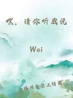 嘿，請你聽我說